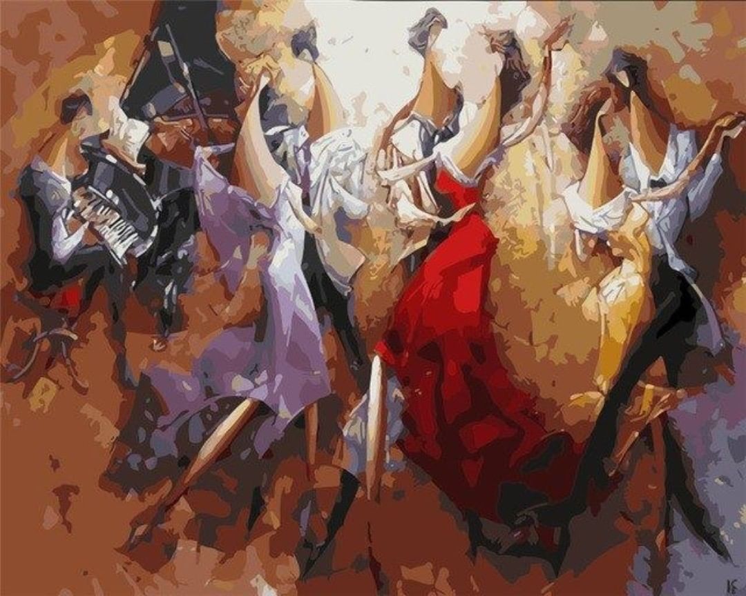 An Adult Paint By Numbers Kit - All Paint by numbers