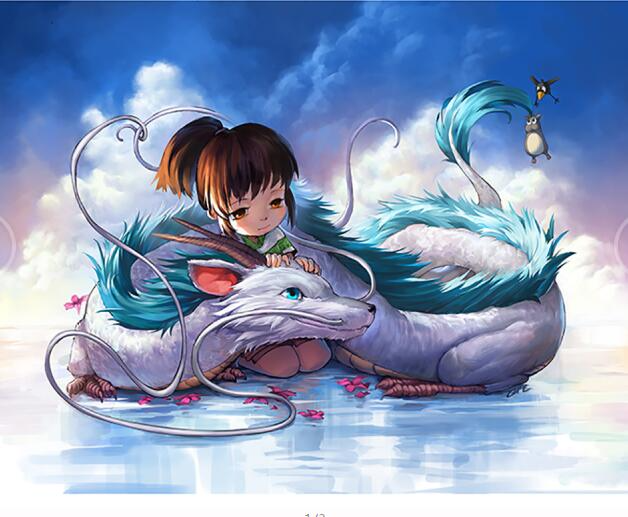 Anime Dragon - All Paint By Numbers