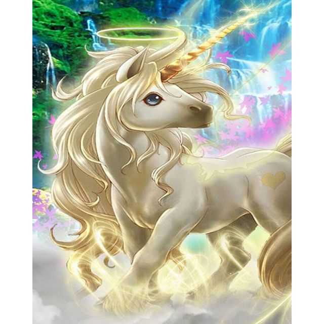 Baby Unicorn - Paint By Numbers