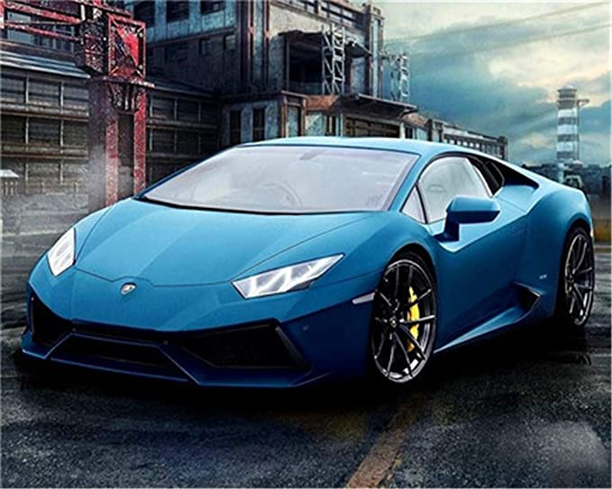 Blue Lamborgini
