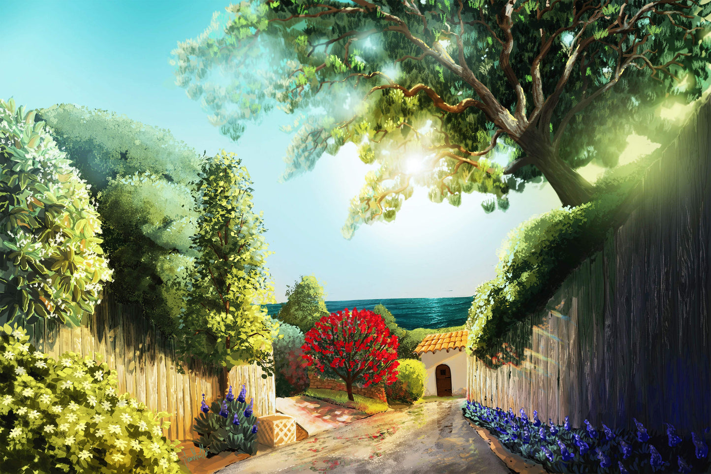 Bolinas - Art by Jean Guillet
