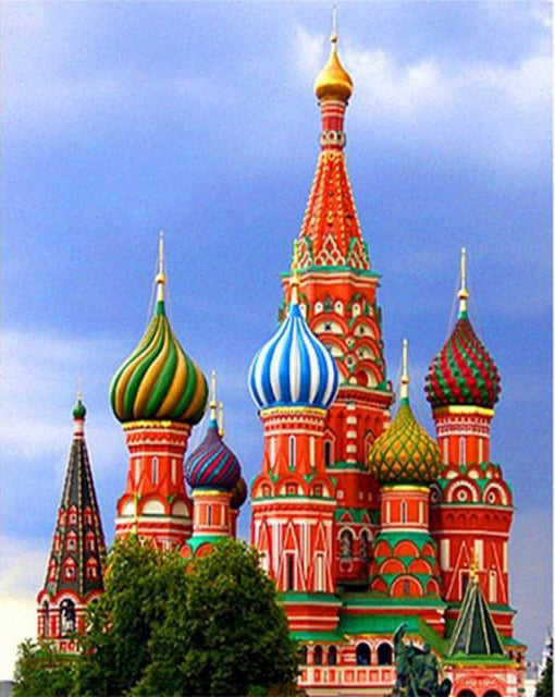 Church Of Russia- Paint By Number