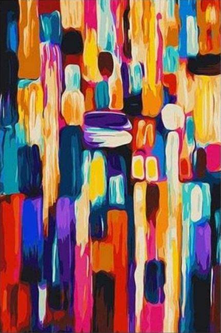 Abstract Art Paint by Numbers