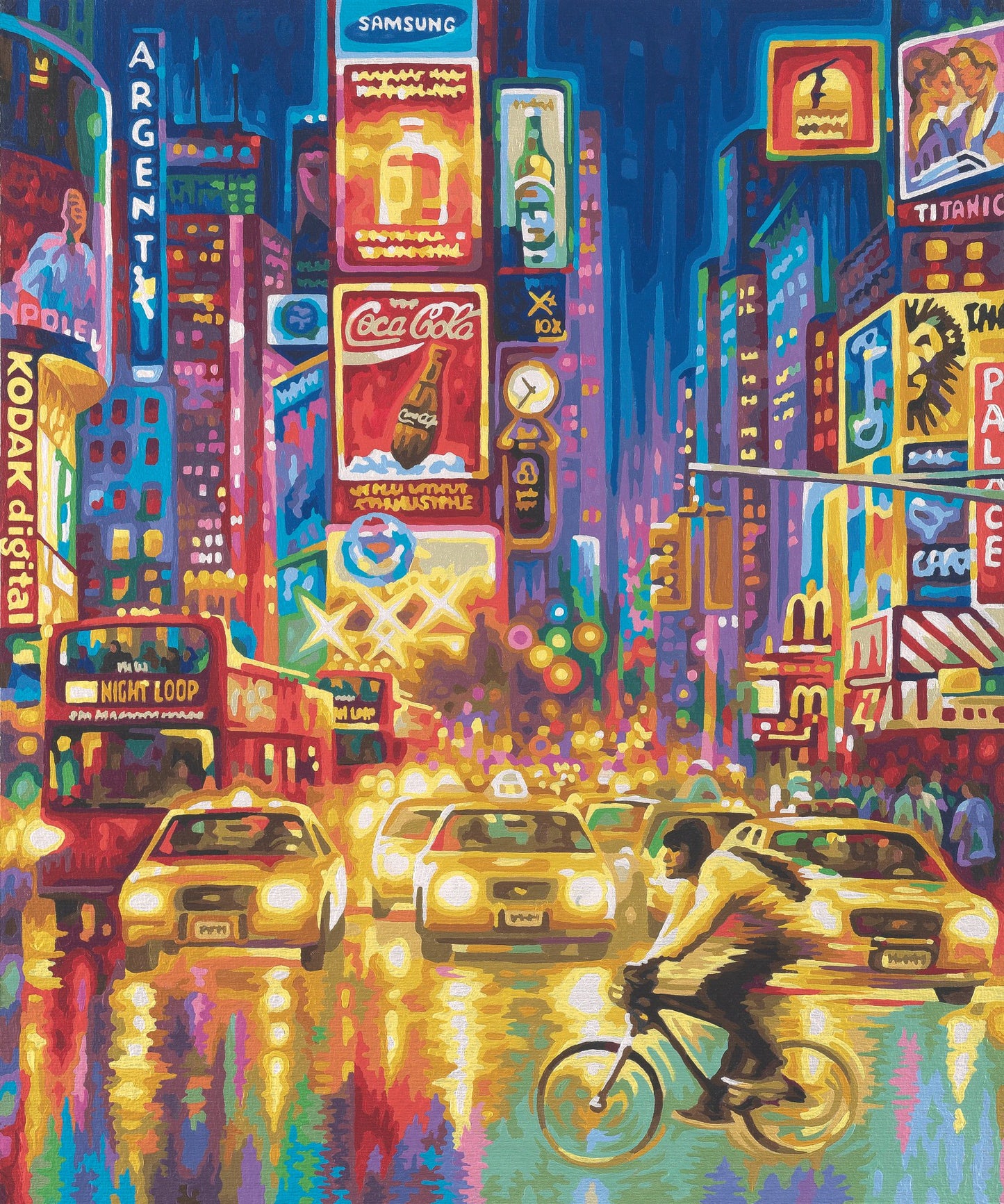 Colorful Street - Paint By Number Kit