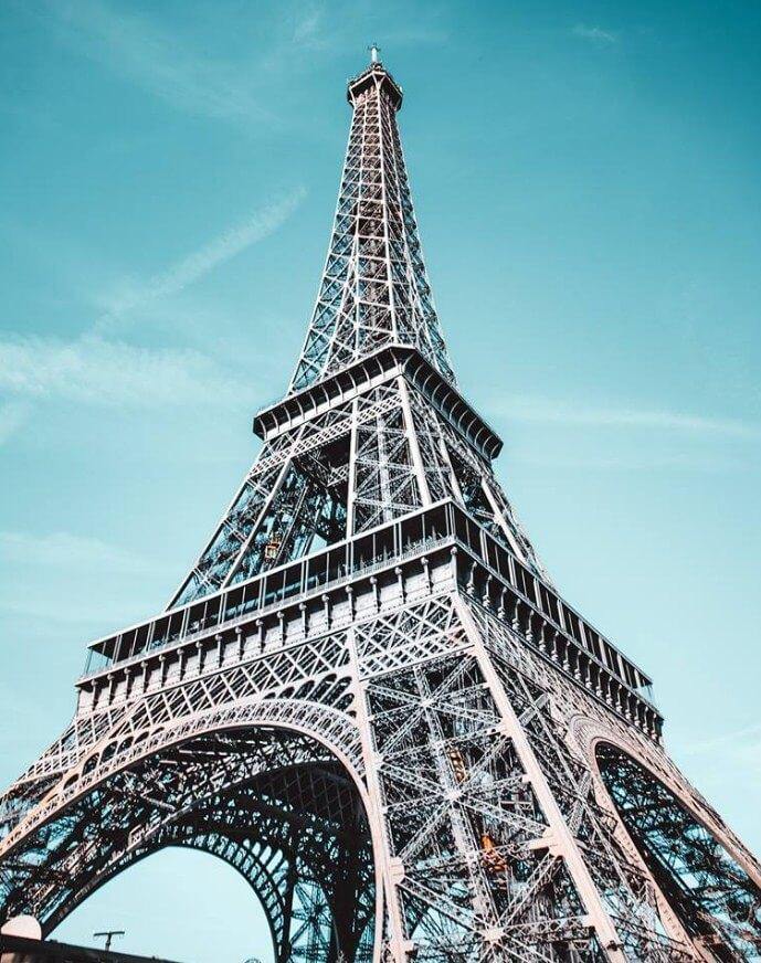 Eiffel Tower Paris - Paint by Numbers - All Paint by Numbers