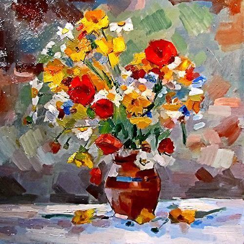 Floral Paint by Numbers