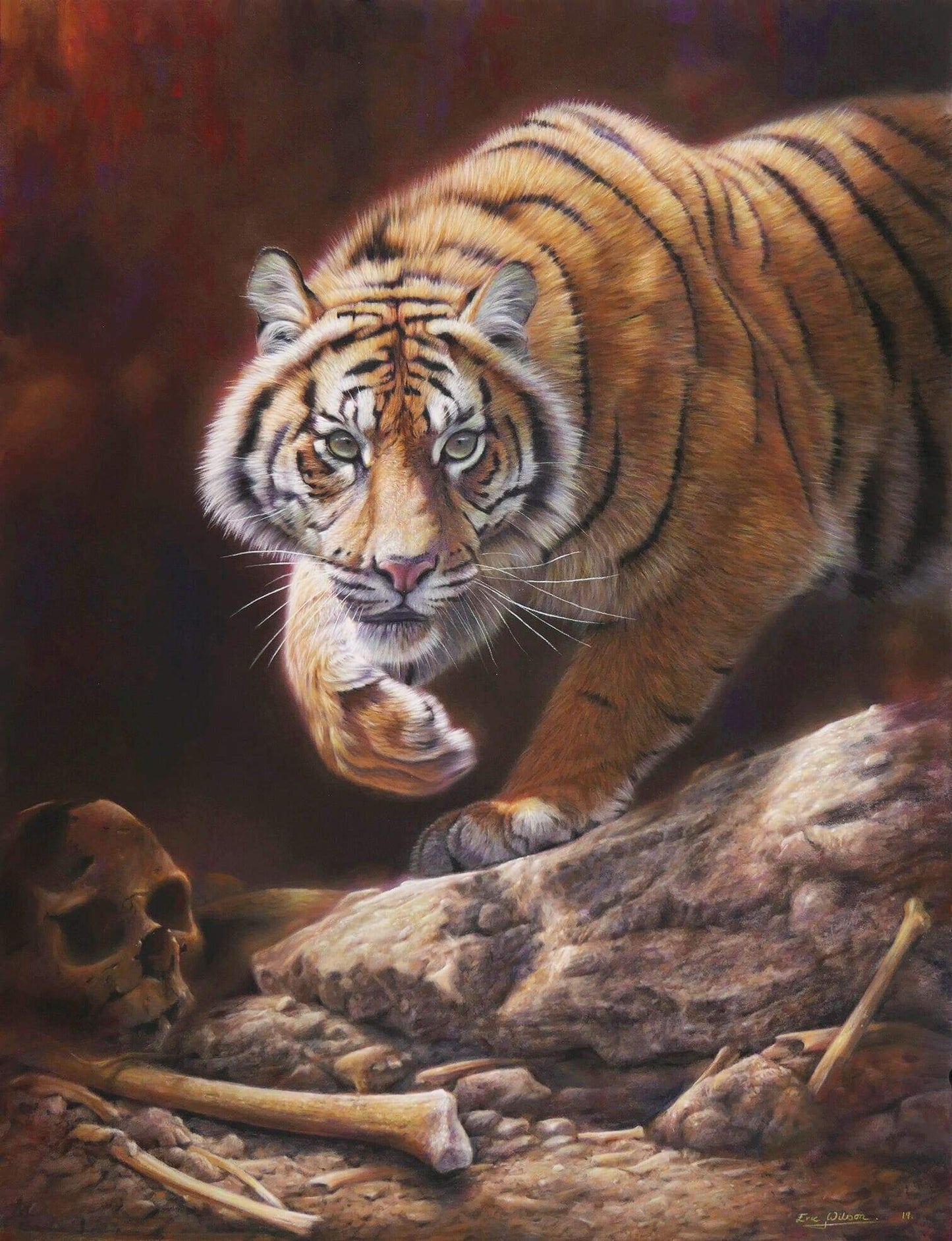 Lair of The Man Eater - Art by Eric Wilson