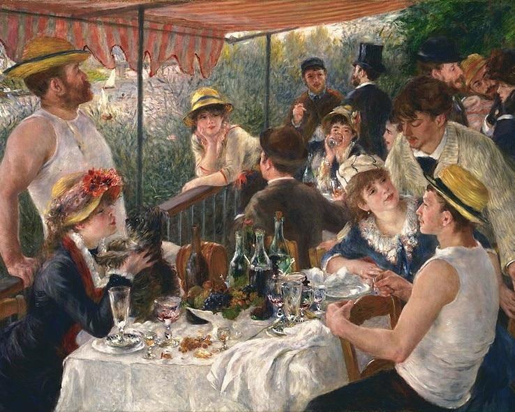 Luncheon of the Boating Party - Painting By numbers Kit