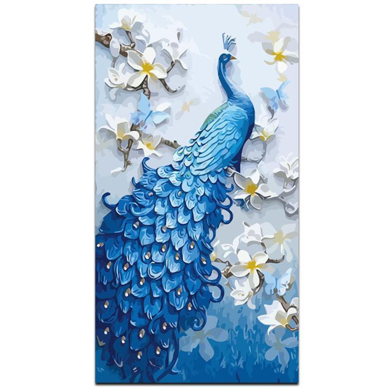 Big paint by number kit for adults