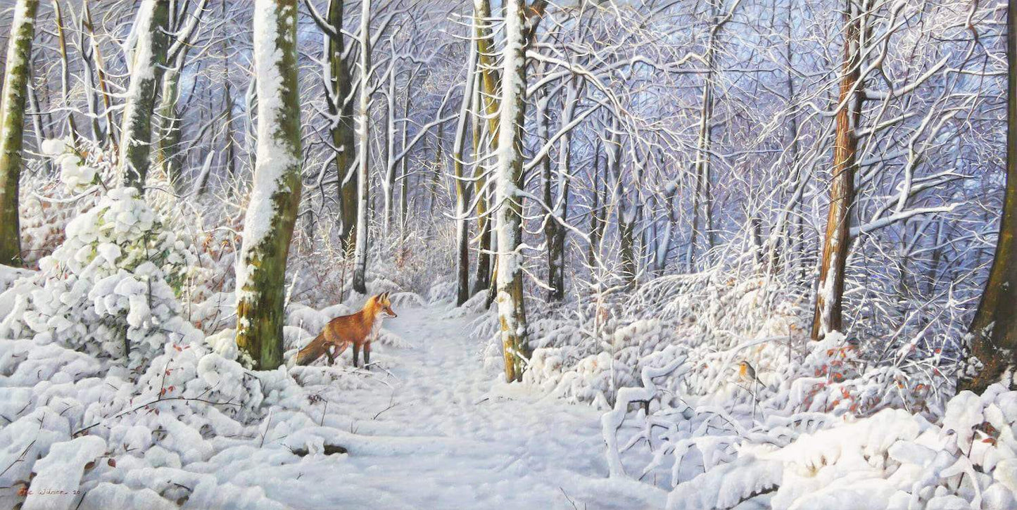Red Fox and Robin - Art by Eric Wilson