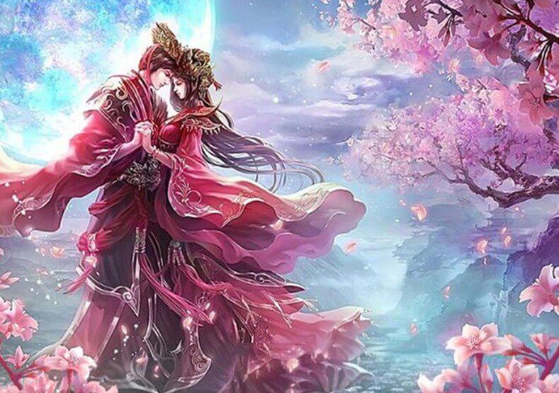 Romantic Couple Dancing