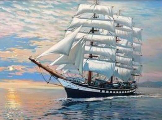 Seascape Paint by Numbers