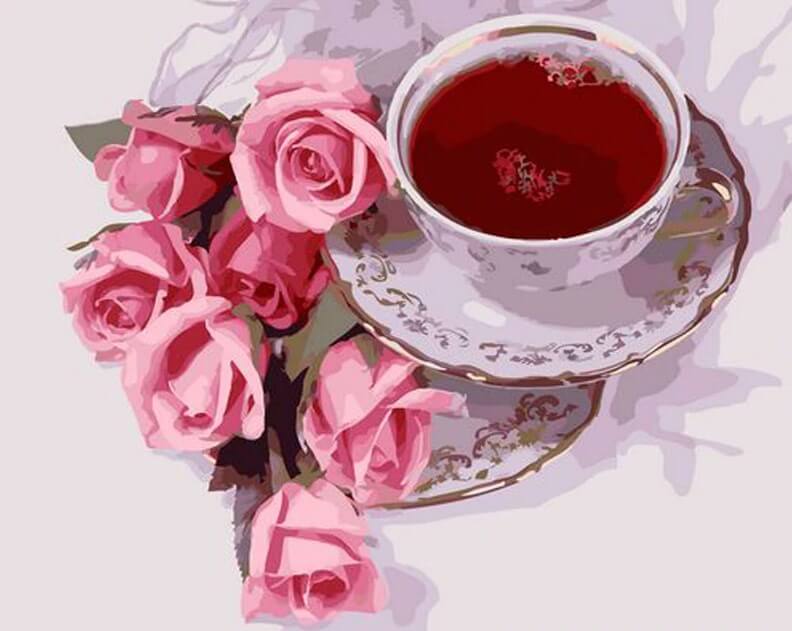 Tea & Roses Painting Kit