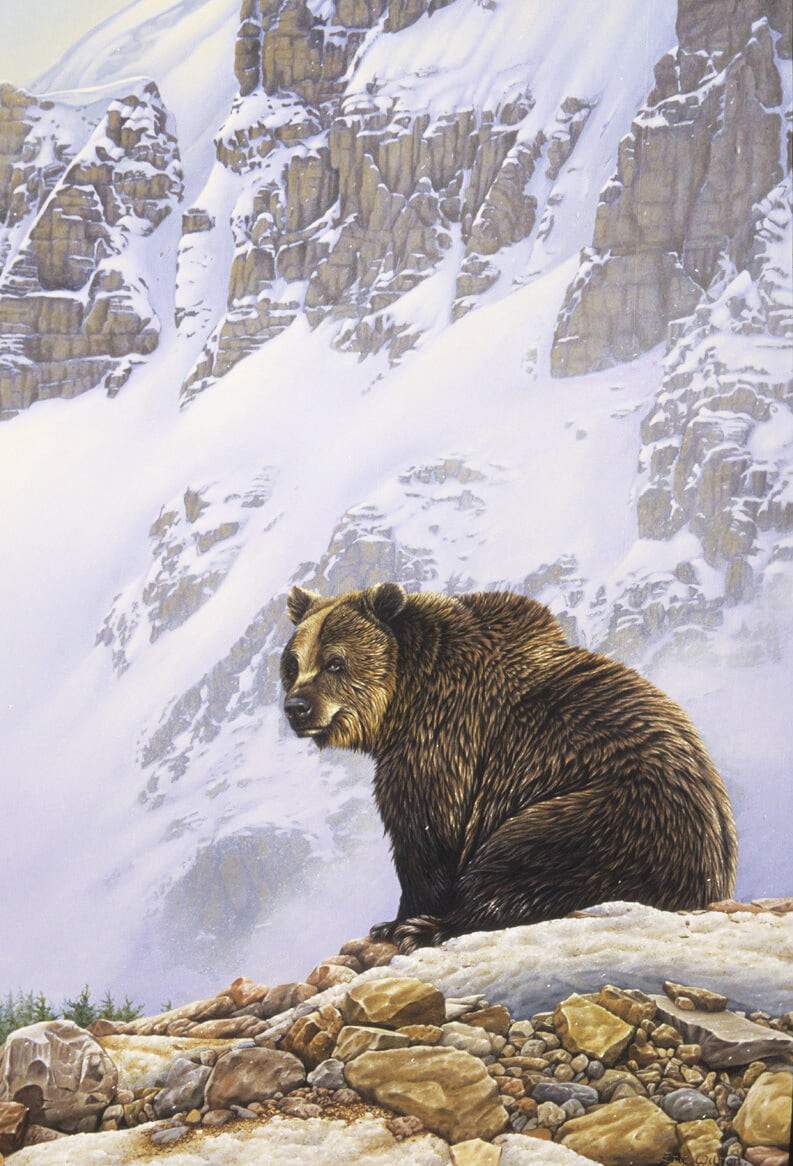 The Old Man of the Mountain - Art by Eric Wilson