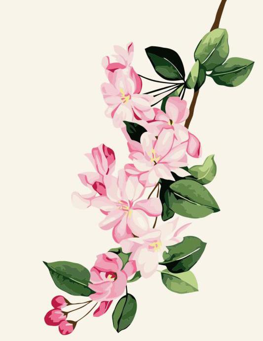 Roses Floral Branch Kit