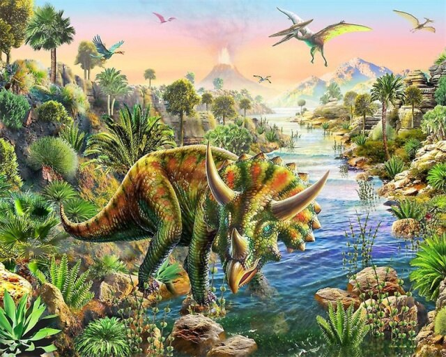 Triceratops horridus - Paint By Number