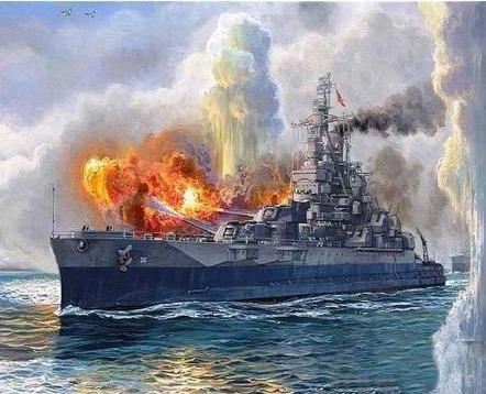 Warship Paint by Numbers Kit