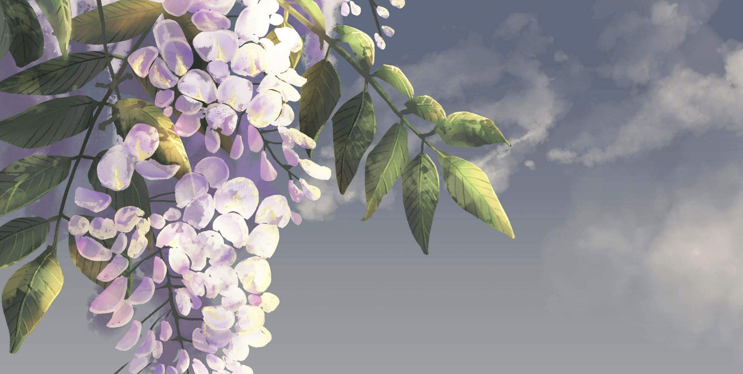 Wisteria - Art by Jean Guillet