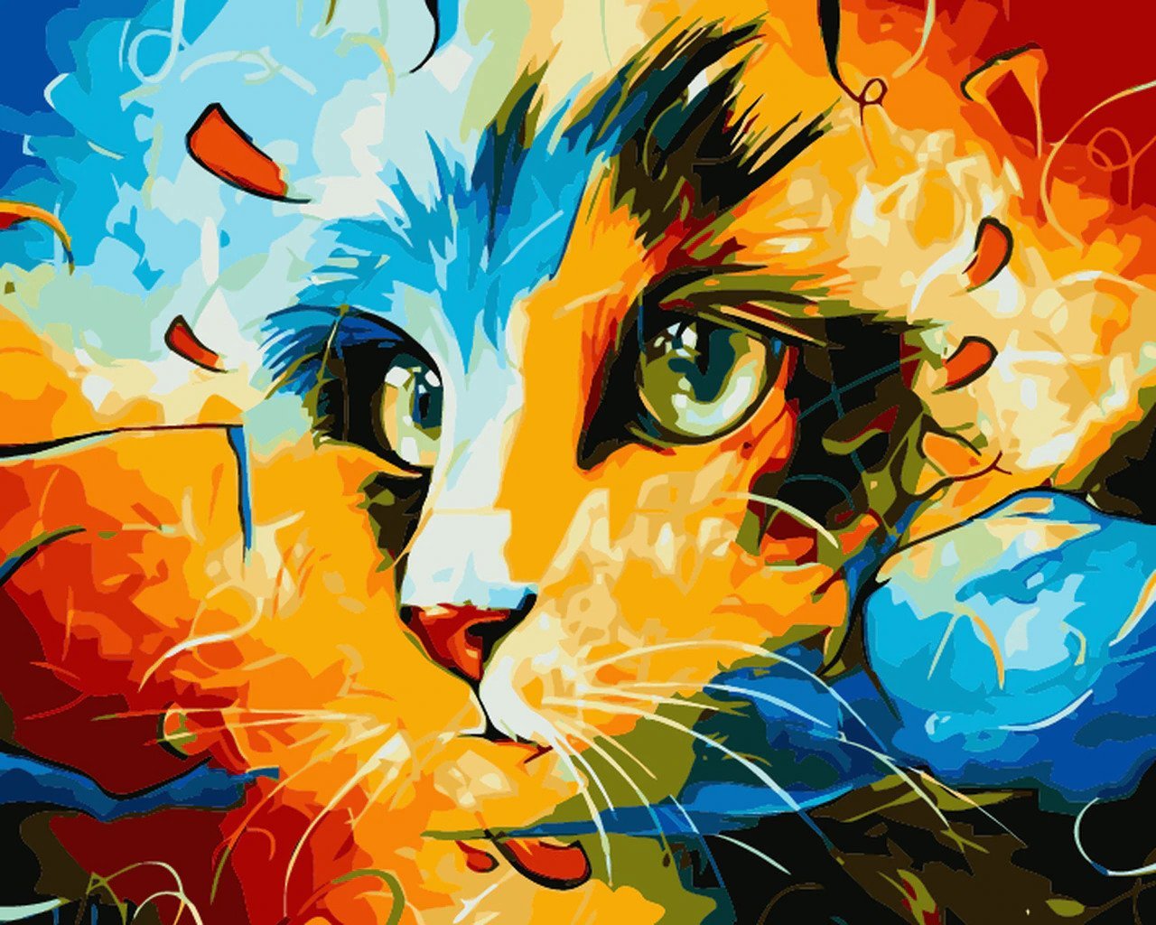Wondrous Cat Painting Kit