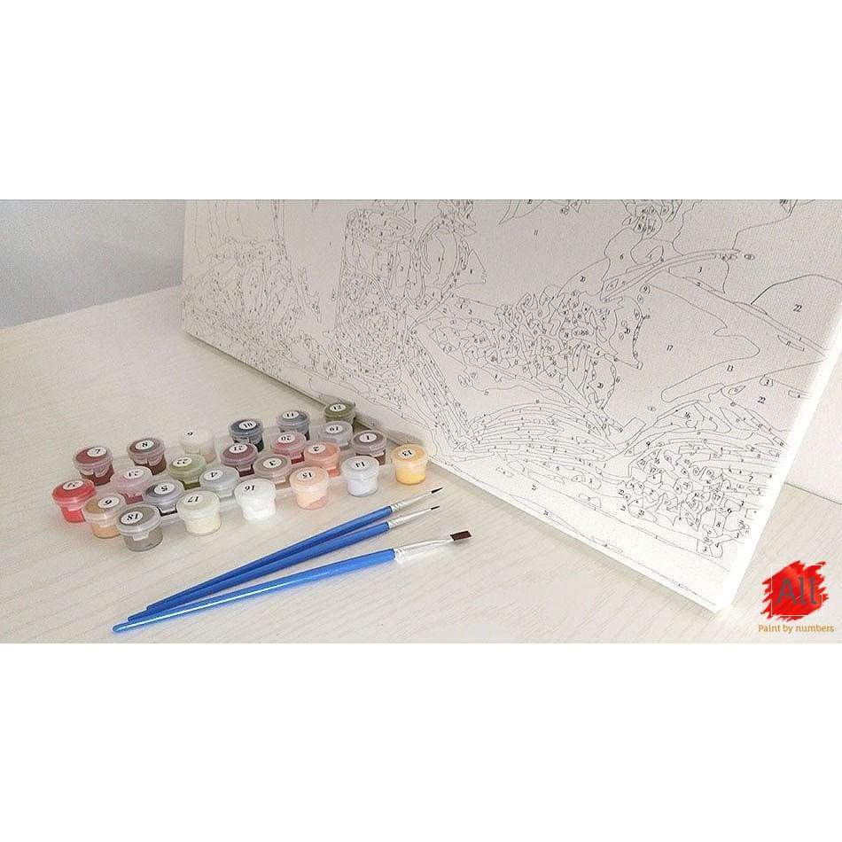Paint By Numbers - Cute Cats Painting