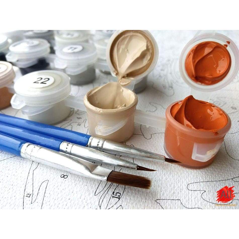 Paint By Numbers - Long Walk On The Rainy Street