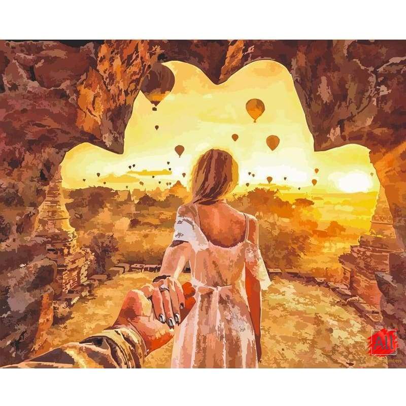 girl in desert