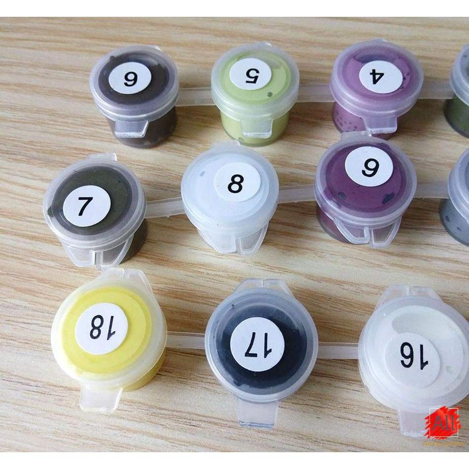 Paint By Numbers - Wild Animals & The Girl