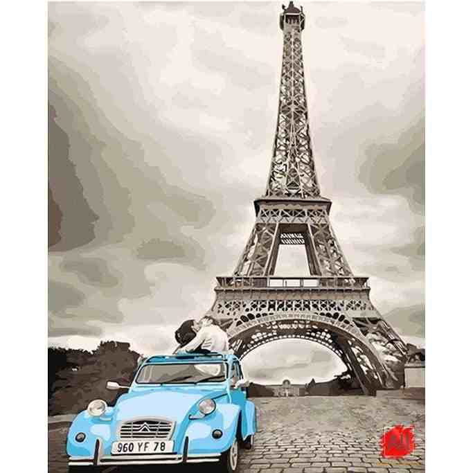 Eiffel Tower Paris - All Paint by numbers