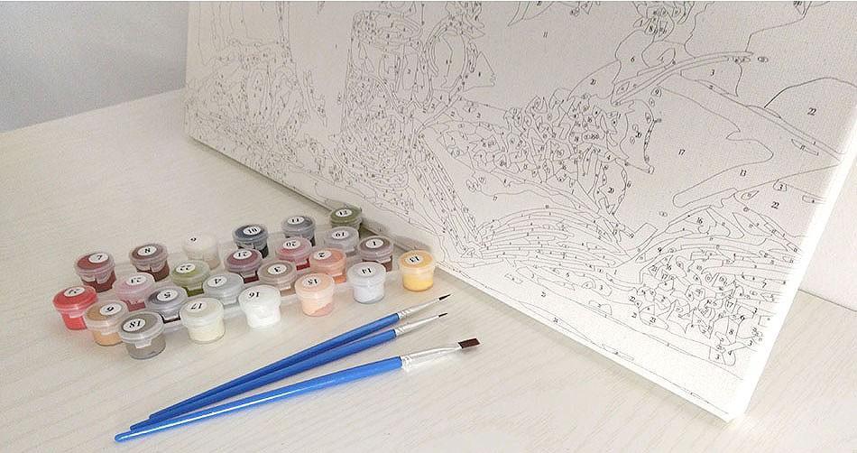 Adorable Eagle - Paint it and Hang it in Your House - All Paint by numbers