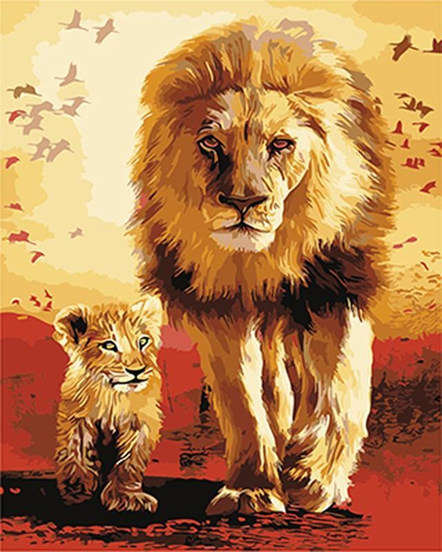 Lion Paint y Numbers