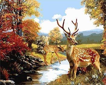 Framed Tigers, Horses, Wolves and Other Animal Paintings - All Paint by numbers