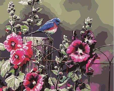 21 Beautiful Flowers Unframed and Framed Kits - All Paint by numbers
