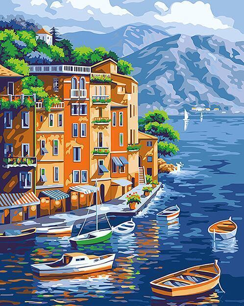 20+ Urban, Landscape, Rural Life Kits - All Paint by numbers