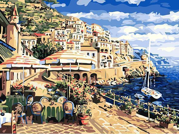20+ Urban, Landscape, Rural Life Kits - All Paint by numbers