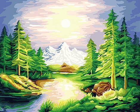 20+ Urban, Landscape, Rural Life Kits - All Paint by numbers