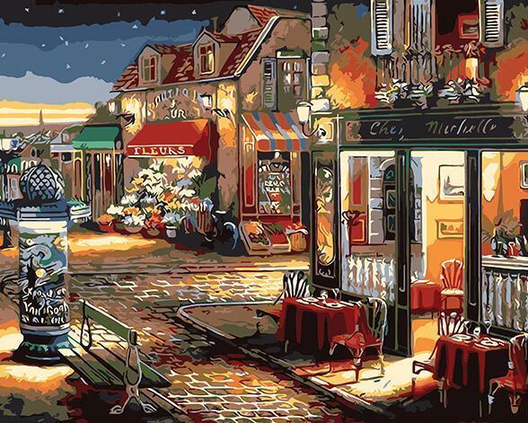 20+ Urban, Landscape, Rural Life Kits - All Paint by numbers