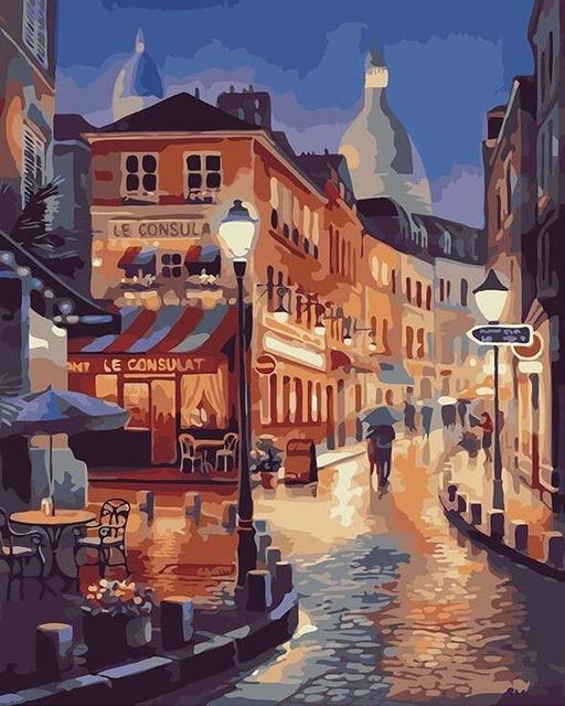 20+ Urban, Landscape, Rural Life Kits - All Paint by numbers