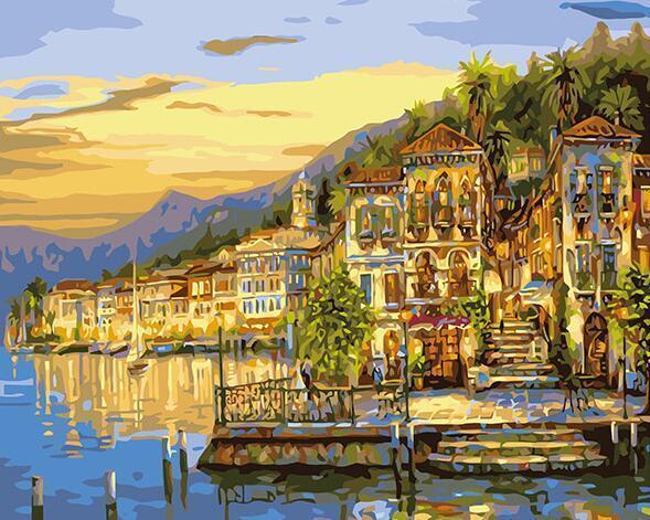 20+ Urban, Landscape, Rural Life Kits - All Paint by numbers