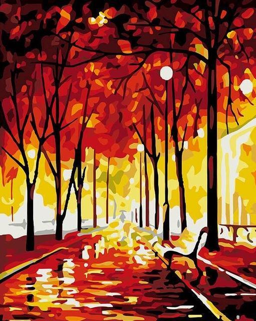20+ Urban, Landscape, Rural Life Kits - All Paint by numbers