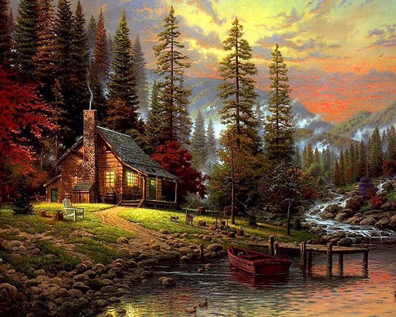 Scenery Painting-by-Numbers