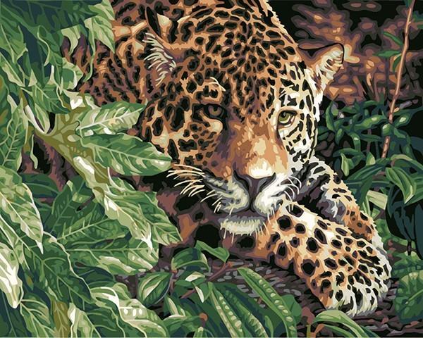 Tiger in the Forest - All Paint by numbers