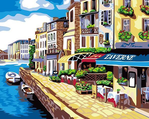 24 Countryside Fantasy Paintings - All Paint by numbers
