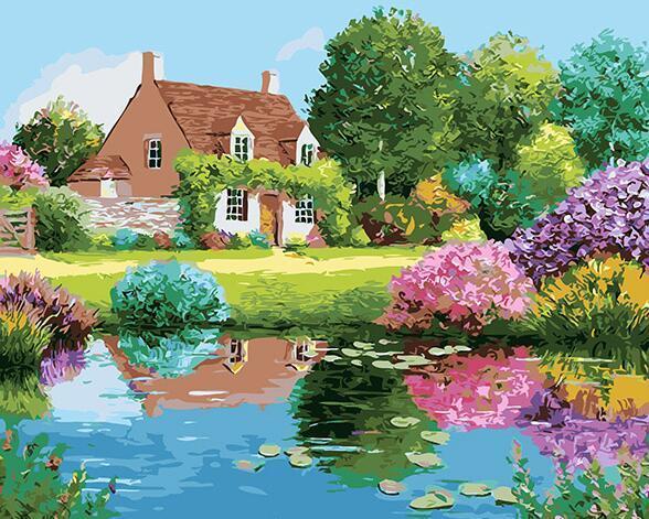24 Countryside Fantasy Paintings - All Paint by numbers