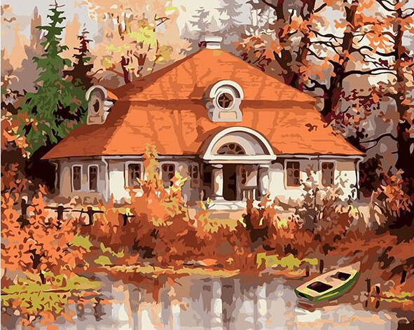 24 Countryside Fantasy Paintings - All Paint by numbers