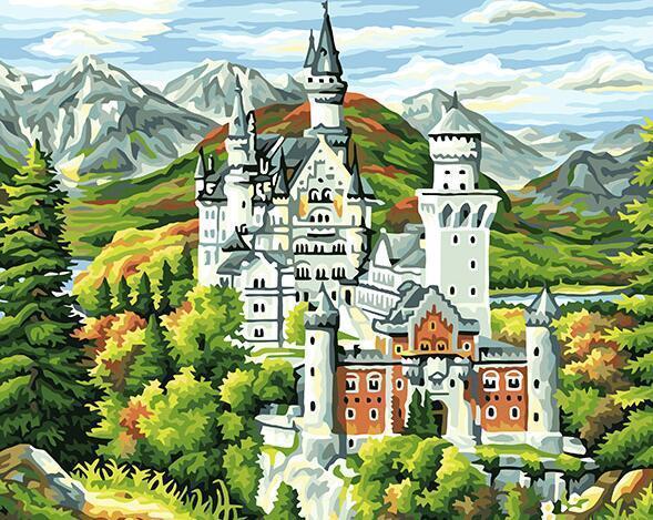 24 Countryside Fantasy Paintings - All Paint by numbers