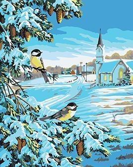 24 Framed Countryside and Other Paintings - All Paint by numbers