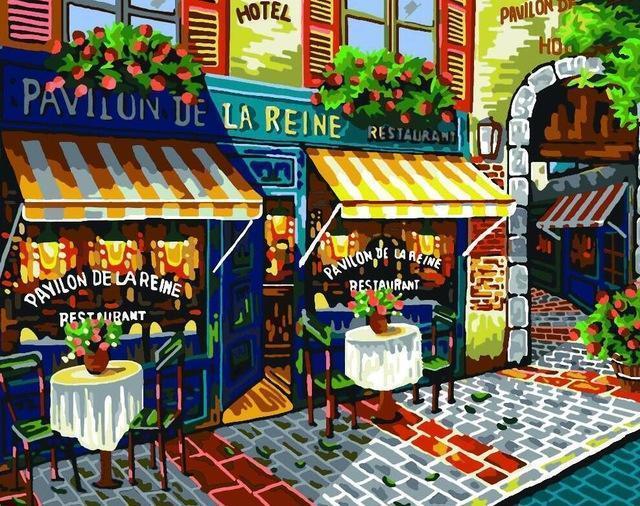 20+ Framed + Unframed Scenery Paintings - Paint by Numbers