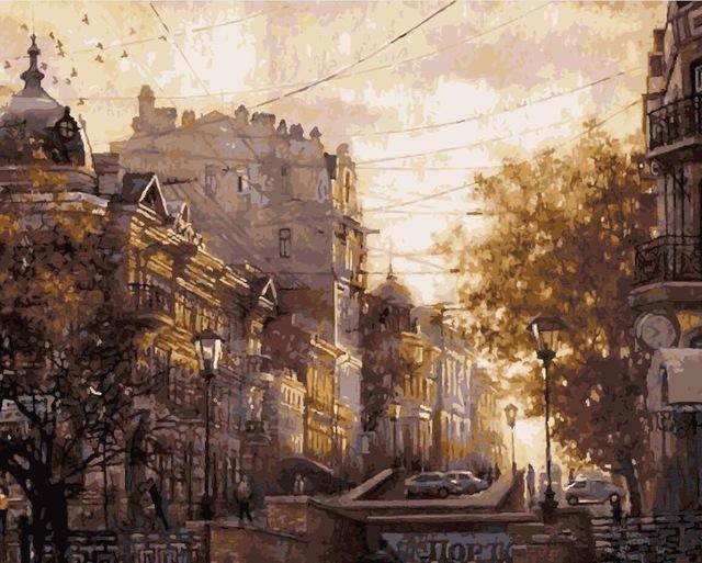 20+ Framed + Unframed Scenery Paintings - Paint by Numbers