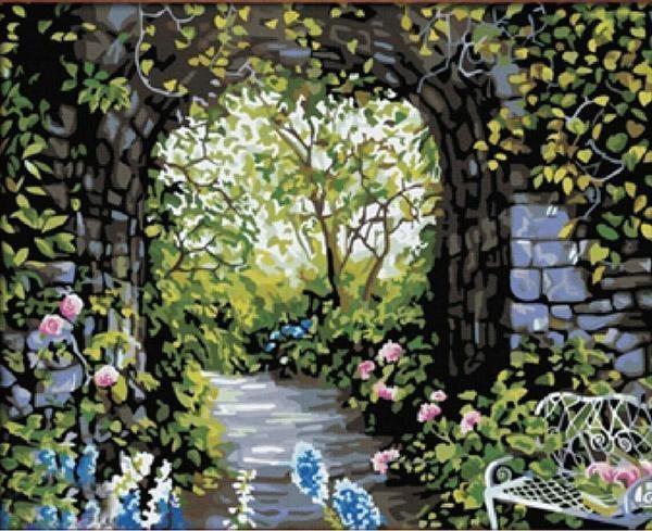 20+ Framed + Unframed Scenery Paintings - Paint by Numbers