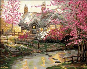 20+ Framed + Unframed Scenery Paintings - Paint by Numbers